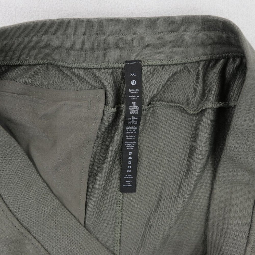 Lululemon City Sweat Jogger Men's XXL Gray Sage Sweatpants Pocket M5AJTS - Picture 8 of 8